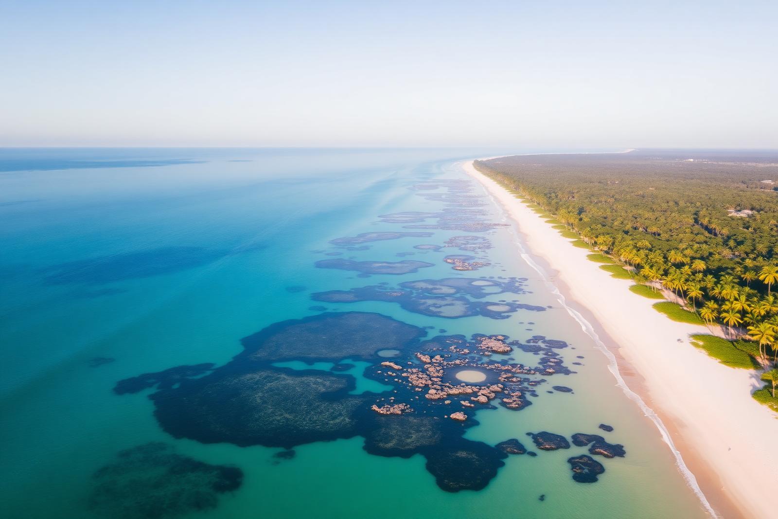Costa dos Corais — vista aérea
